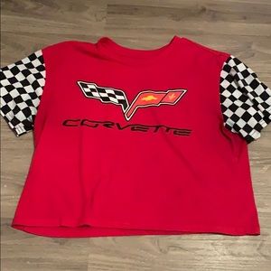 Red corvette shirt